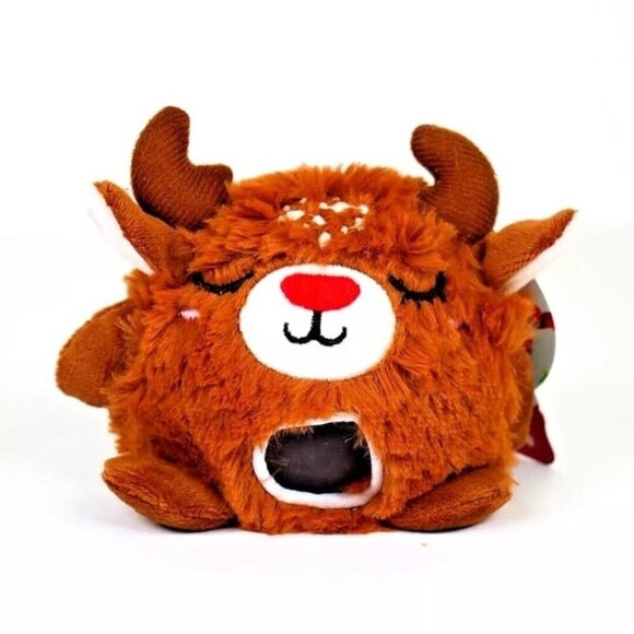 Magic Fortune Friends Squishy Fidget Christmas Plushie - Reindeer Plush Toy - Picture 1 of 6